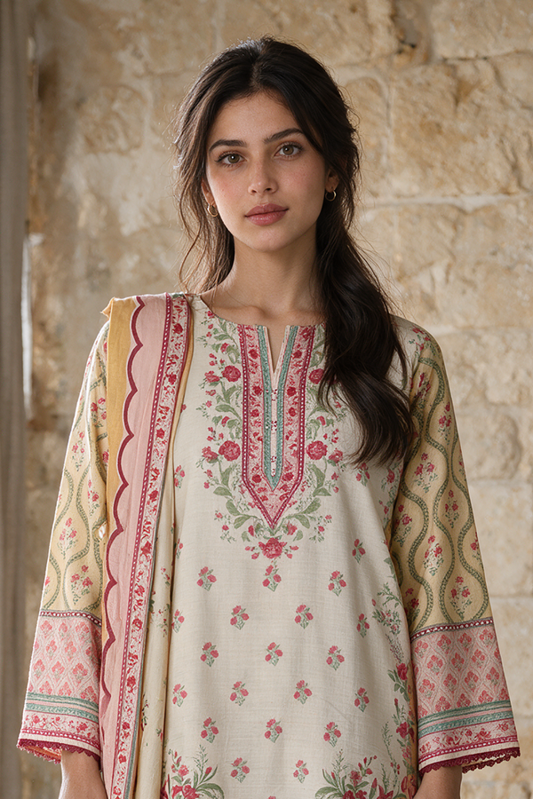 Winter Essential Kurta Dupatta
