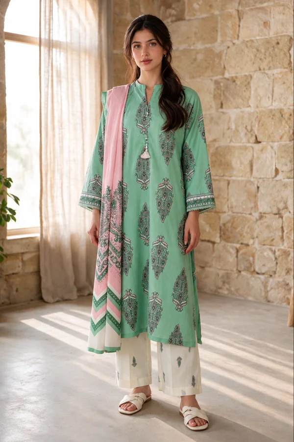 Winter Essential Kurta Dupatta